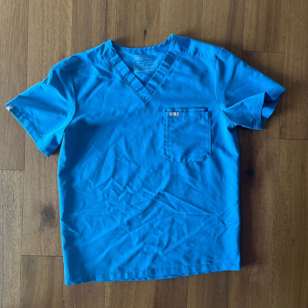 Figs Scrubs Top
